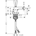 Grifo de bidé Citterio Axor - Imagen 2