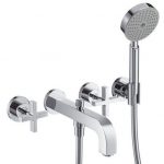 Grifo de bañera empotrado bimando Citterio Axor