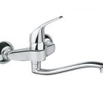 Grifo de fregadero mural Aquanova Fly Ramón Soler