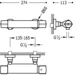 Grifo de ducha Flat TRES - Imagen 3