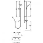 Kit de ducha termostático Flat Tres - Imagen 3