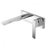 Grifo de lavabo empotrado TRES Slim 185 mm