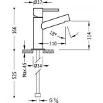 Grifo de lavabo MAX-TRES - Imagen 3
