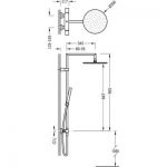 Conjunto ducha MAX termostática TRES - Imagen 3
