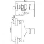 Grifo de ducha Tres Bm - Imagen 3