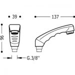 Teléfono lavabo peluquería TRES - Imagen 3