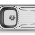 Fregadero SPARTA 1 Seno + 1 Escurridera PYRAMIS