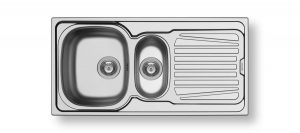 Fregadero SPARTA 2 Senos + Escurridera PYRAMIS - Imagen 4