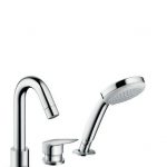 Grifería tres agujeros Logis borde de bañera Hansgrohe