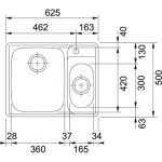 Fregadero Franke ARMONIA AMX-660 - Imagen 2