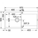 Fregadero Franke MARIS MRG 611-L - Imagen 6