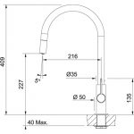 Grifo Franke Ambient cromado - Imagen 3