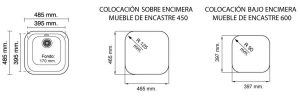 Fregadero Ambar Poalgi - Imagen 5
