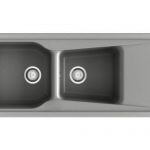 Fregadero City Poalgi 2 senos y escurridor