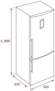 Frigorífico TEKA NFL 320 cromo - Imagen 4