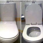 Asiento y tapa Gala marina ant. 2007 gris