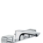 Batería americana de lavabo 50 con placa Urquiola Axor