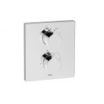 Grifo de baño-ducha empotrado termostático Insignia Roca