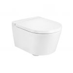 Inodoro suspendido compacto Roca Inspira Round