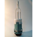 Mecanismo descarga D1P con tirante guía para pulsador enrasado y elevado