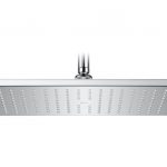 Rociador de pared o techo rectangular RainSense Roca