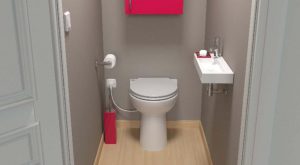 Inodoro Sanicompact C-43 con triturador - Imagen 2