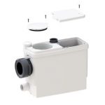 Triturador Sanipack Pro Up SFA para WC suspendido, lavabo, ducha y bidé