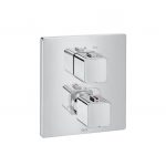 Termostático empotrable baño-ducha T-1000 Square Roca