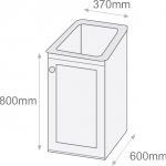 Mueble Syan Apolo Aluminio - Imagen 2