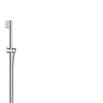 Barra de ducha Unica'Croma Hansgrohe con flexo de ducha