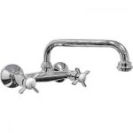 Bimando fregadero a pared TRES