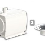 Bomba Sanifloor +2 con sumidero para suelo vinílico