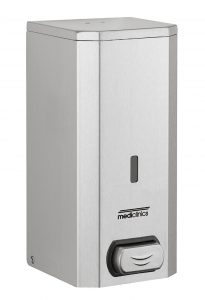 Dosificador jabón líquido pulsador Mediclinics - Imagen 2