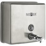 Dosificador de jabón Nofer Inox cuadrado