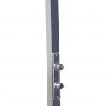 Ducha temporizada con 1 rociador y grifo lavapiés Astral