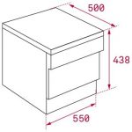 Lavavajillas mini LP2 140 Teka - Imagen 3