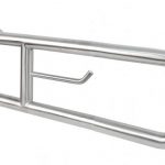 Barra abatible 60 cm Nofer con portarrollo