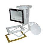 Skimmer con boca standard tapa cuadrada