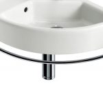 Toallero para lavabo de rincón Roca Hall