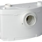 Triturador Sanipro SFA para WC, lavabo, ducha y bidé