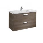 Conjunto mueble de baño y lavabo Unik The Gap Roca