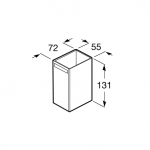 Vaso encimera Rubik Roca - Imagen 2