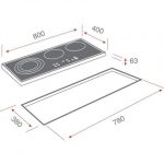 Vitrocerámica TR 831 HZ Teka - Imagen 3