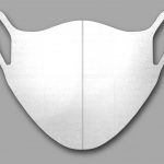 Mascarilla blanca higiénica y reutilizable