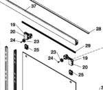 Soporte superior Mampara Roca Easy - Imagen 2