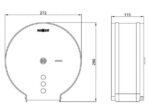 Dispensador de papel Nofer - Imagen 2